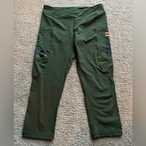 Virus Women’s Leggings Small Army Green
